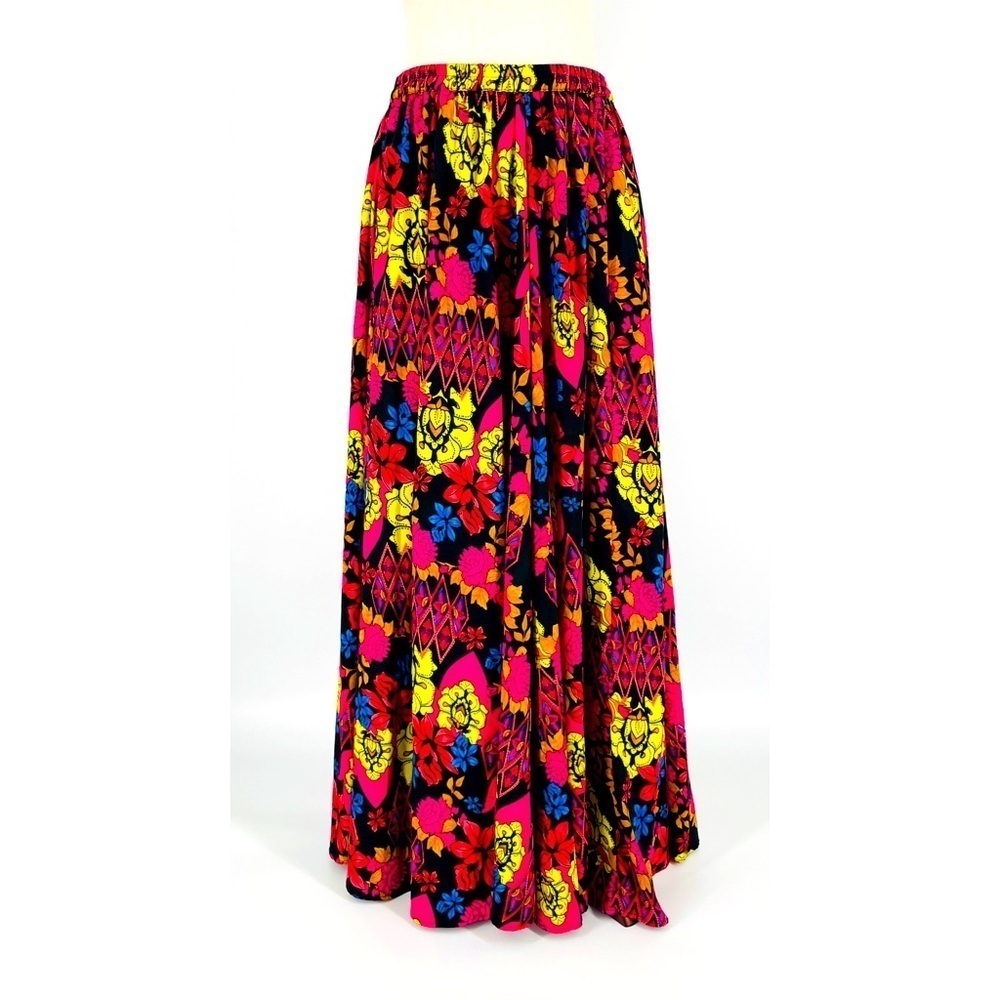𝅺NWOT CHRISTIAN SIRIANO - Colorful Bold Print Maxi Skirt - Size Small